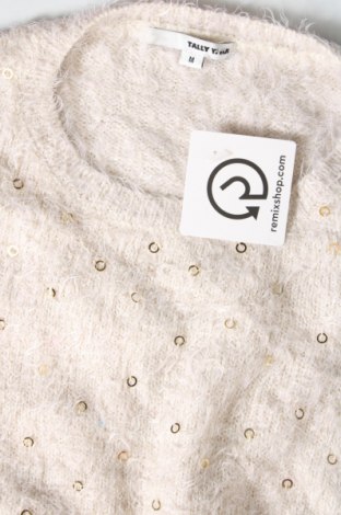Γυναικείο πουλόβερ Tally Weijl, Μέγεθος M, Χρώμα Εκρού, Τιμή 5,38 €