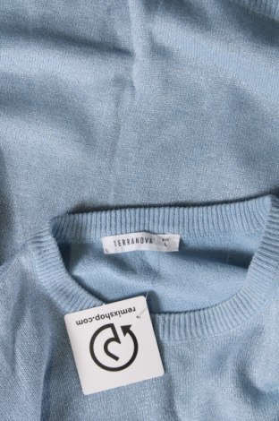 Pulover de femei Terranova, Mărime L, Culoare Albastru, Preț 35,51 Lei
