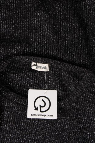Γυναικείο πουλόβερ Tezenis, Μέγεθος L, Χρώμα Μαύρο, Τιμή 5,38 €