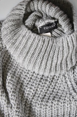 Дамски пуловер Today, Размер XL, Цвят Сив, Цена 14,50 лв.