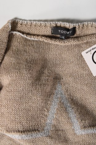 Γυναικείο πουλόβερ Today, Μέγεθος L, Χρώμα  Μπέζ, Τιμή 8,07 €