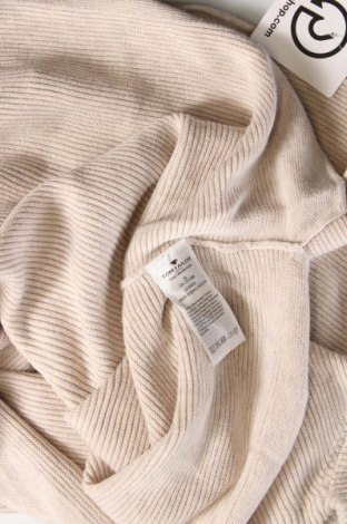 Дамски пуловер Tom Tailor, Размер XL, Цвят Бежов, Цена 16,53 лв.
