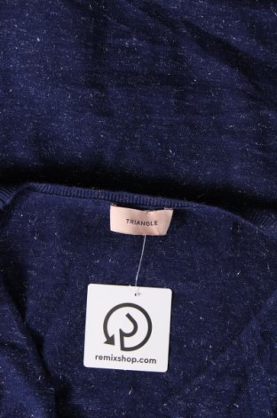 Γυναικείο πουλόβερ Triangle By s.Oliver, Μέγεθος XXL, Χρώμα Μπλέ, Τιμή 18,40 €