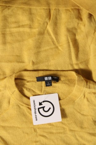 Dámský svetr Uniqlo, Velikost L, Barva Žlutá, Cena  558,00 Kč