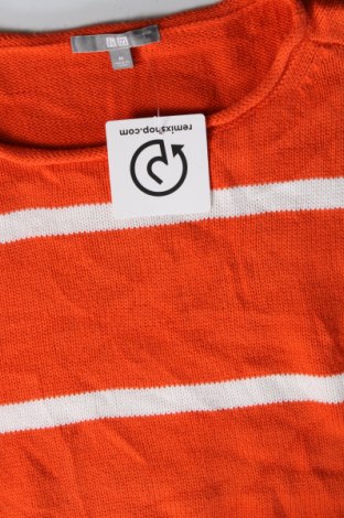 Дамски пуловер Uniqlo, Размер M, Цвят Оранжев, Цена 14,00 лв.
