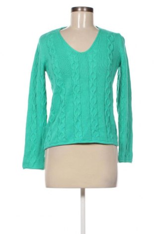 Дамски пуловер United Colors Of Benetton, Размер XS, Цвят Зелен, Цена 21,75 лв.