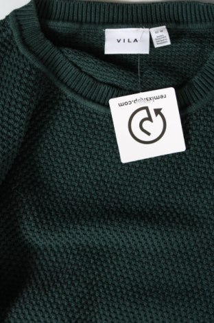 Дамски пуловер VILA, Размер M, Цвят Зелен, Цена 24,30 лв.