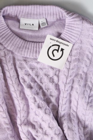 Дамски пуловер VILA, Размер L, Цвят Лилав, Цена 17,10 лв.