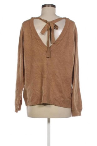 Дамски пуловер VILA, Размер L, Цвят Кафяв, Цена 7,68 лв.