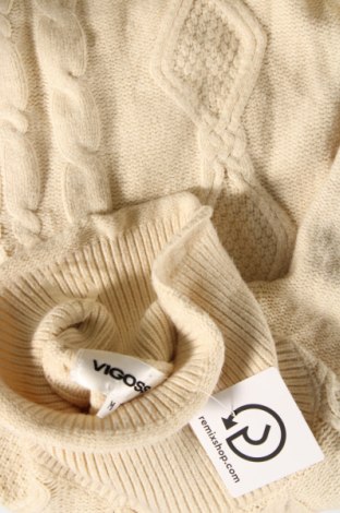 Дамски пуловер Vigoss, Размер M, Цвят Екрю, Цена 15,75 лв.