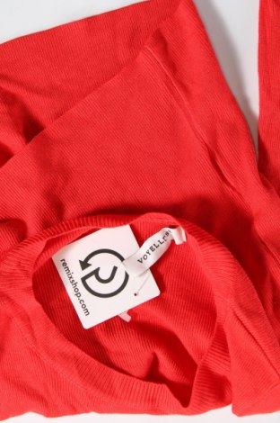 Дамски пуловер Voyelles, Размер S, Цвят Червен, Цена 8,12 лв.