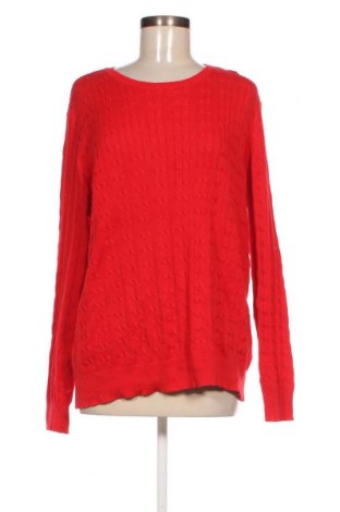 Дамски пуловер Women by Tchibo, Размер XXL, Цвят Червен, Цена 29,00 лв.