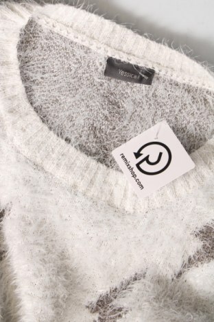 Дамски пуловер Yessica, Размер M, Цвят Бял, Цена 7,83 лв.