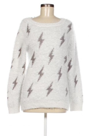 Дамски пуловер Yessica, Размер M, Цвят Бял, Цена 13,05 лв.