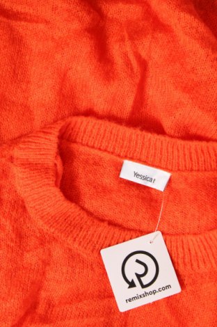 Дамски пуловер Yessica, Размер L, Цвят Оранжев, Цена 13,05 лв.