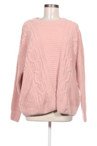 Дамски пуловер Yessica, Размер L, Цвят Розов, Цена 13,05 лв.