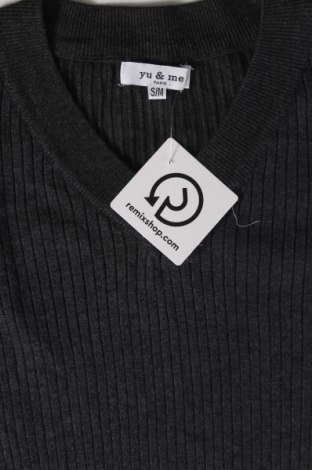 Γυναικείο πουλόβερ Yu & Me, Μέγεθος S, Χρώμα Γκρί, Τιμή 8,97 €
