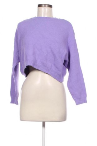 Дамски пуловер Zara, Размер M, Цвят Лилав, Цена 7,00 лв.
