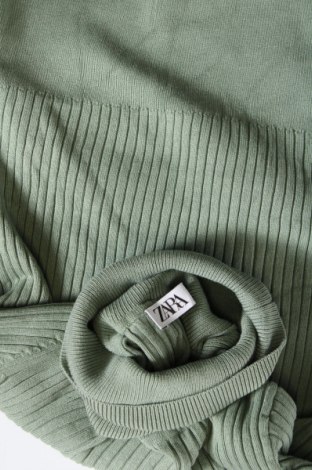 Дамски пуловер Zara, Размер M, Цвят Зелен, Цена 20,00 лв.