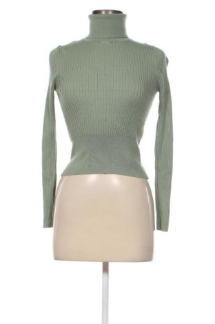 Дамски пуловер Zara, Размер M, Цвят Зелен, Цена 10,00 лв.
