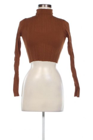 Дамски пуловер Zara, Размер S, Цвят Кафяв, Цена 9,00 лв.