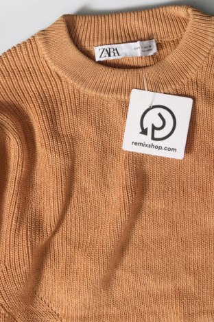 Γυναικείο πουλόβερ Zara, Μέγεθος S, Χρώμα Καφέ, Τιμή 5,44 €