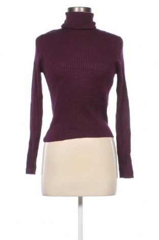 Дамски пуловер Zara, Размер L, Цвят Лилав, Цена 20,00 лв.