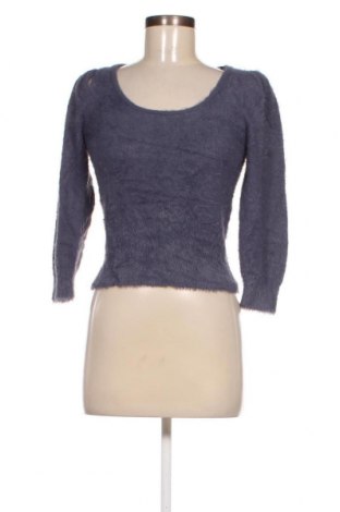 Дамски пуловер Zara, Размер M, Цвят Син, Цена 9,40 лв.