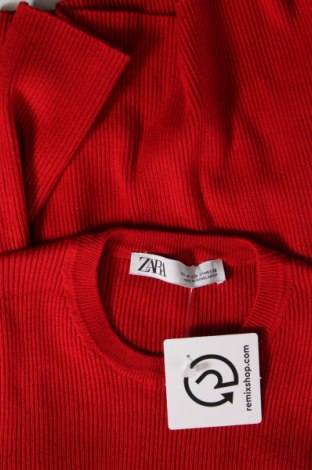 Dámsky pulóver Zara, Veľkosť M, Farba Červená, Cena  11,34 €