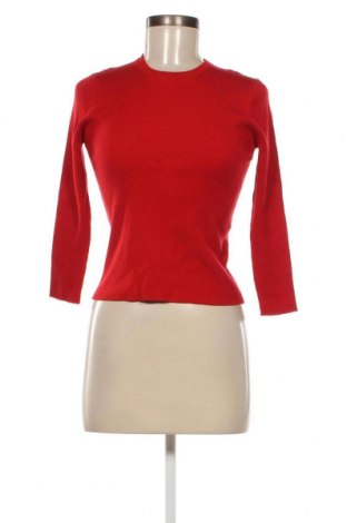 Дамски пуловер Zara, Размер M, Цвят Червен, Цена 11,40 лв.