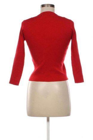 Дамски пуловер Zara, Размер M, Цвят Червен, Цена 20,00 лв.