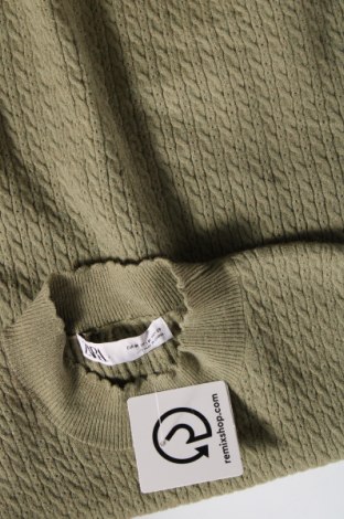 Damenpullover Zara, Größe M, Farbe Grün, Preis € 16,70