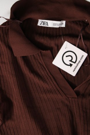 Γυναικείο πουλόβερ Zara, Μέγεθος M, Χρώμα Καφέ, Τιμή 14,85 €
