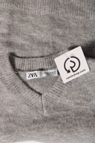 Дамски пуловер Zara, Размер M, Цвят Сив, Цена 7,92 лв.