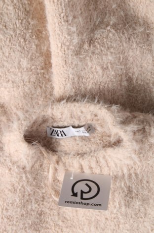 Pulover de femei Zara, Mărime S, Culoare Bej, Preț 78,95 Lei