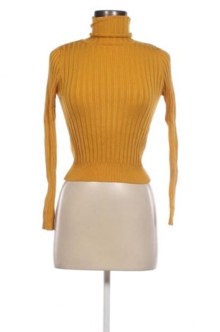 Дамски пуловер Zara Knitwear, Размер S, Цвят Жълт, Цена 29,33 лв.