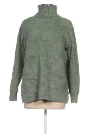 Дамски пуловер Zara Knitwear, Размер M, Цвят Зелен, Цена 9,20 лв.
