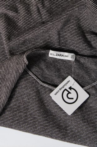 Дамски пуловер Zara Knitwear, Размер M, Цвят Сив, Цена 8,00 лв.