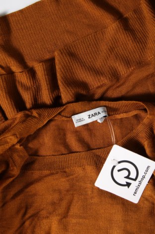 Damenpullover Zara Knitwear, Größe S, Farbe Gelb, Preis 3,84 €