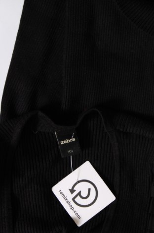 Дамски пуловер Zebra, Размер XS, Цвят Черен, Цена 8,70 лв.