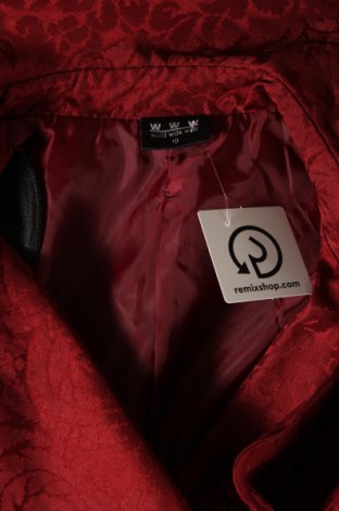Dámský přechodný kabát , Velikost M, Barva Červená, Cena  574,00 Kč