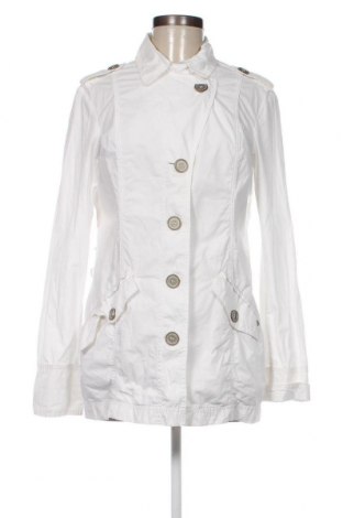 Damen Trenchcoat Esprit, Größe M, Farbe Weiß, Preis 20,25 €