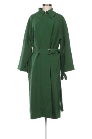 Дамски шлифер H&M, Размер M, Цвят Зелен, Цена 30,00 лв.