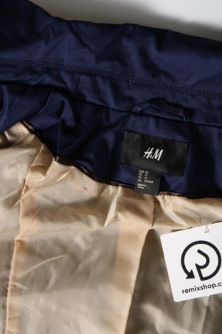 Дамски шлифер H&M, Размер L, Цвят Син, Цена 42,75 лв.