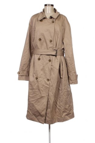 Damen Trenchcoat Sheego, Größe 4XL, Farbe Beige, Preis 41,75 €