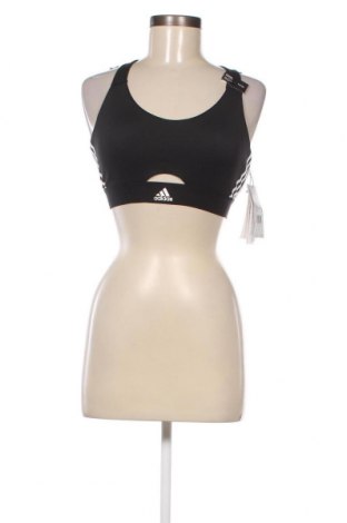 Γυναίκειο αθλητικό τοπ Adidas, Μέγεθος M, Χρώμα Μαύρο, Τιμή 14,84 €