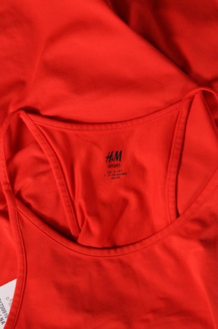 Дамски спортен топ H&M Sport, Размер S, Цвят Червен, Цена 18,00 лв.