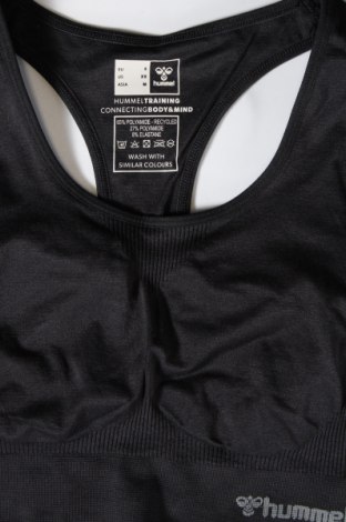 Γυναίκειο αθλητικό τοπ Hummel, Μέγεθος S, Χρώμα Μαύρο, Τιμή 6,43 €