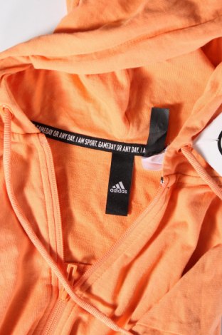 Γυναικείο φούτερ Adidas, Μέγεθος S, Χρώμα Πορτοκαλί, Τιμή 25,36 €