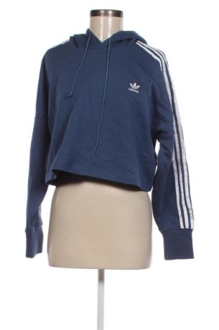 Γυναικείο φούτερ Adidas Originals, Μέγεθος XS, Χρώμα Μπλέ, Τιμή 21,03 €